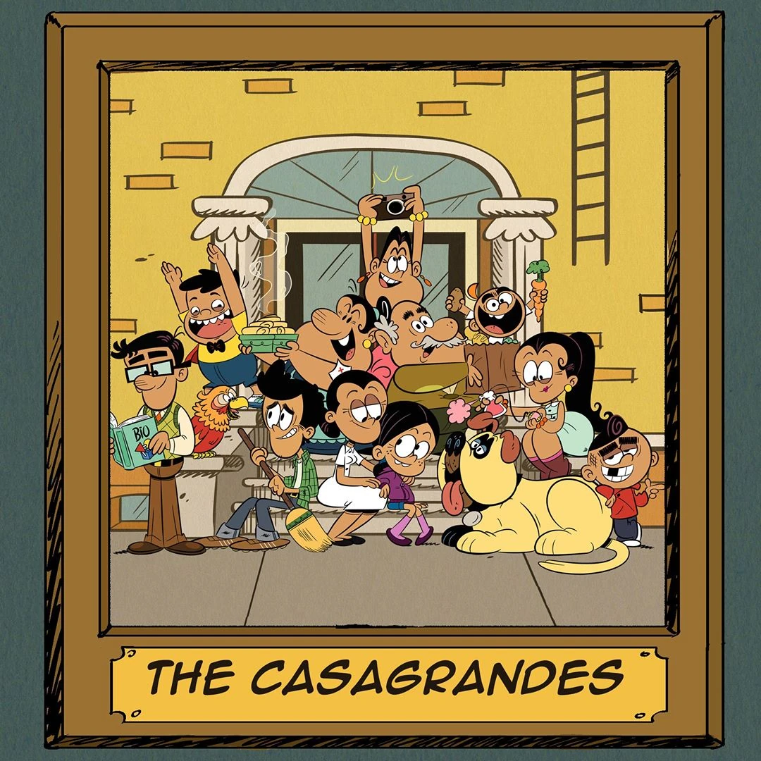 La Familia Casagrande | The Loud House Wikia | Fandom, image size:1080x1080