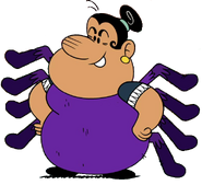 Rosa's spider costume