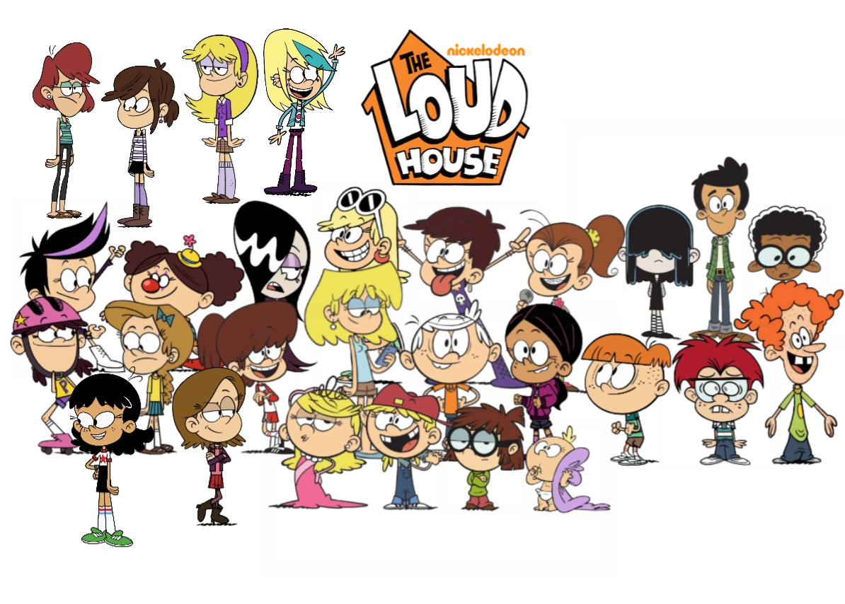 User blogHomeronk44/The Loud House Lincoln Loud and his sisters and