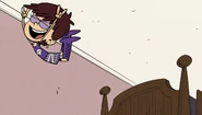 "STAGE DIVE! WOO!"