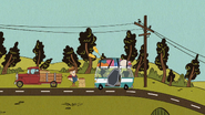 S03E01 Louds pulling over to help Speedy