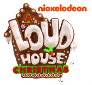 A Loud House Christmas Logo