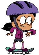 Ronnie Anne Skateboarder