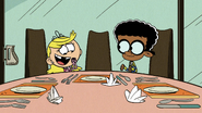 S5E22A Clyde sets up the dinner table