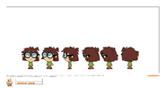 Lisa Loud's Model Sheet