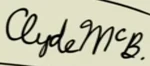Guest book signature