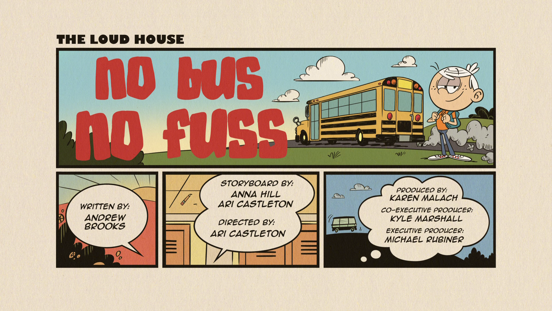 No Bus No Fuss, The Loud House Encyclopedia