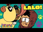 Lalo The Dog's BEST + BARKY Moments 🐾 - The Casagrandes