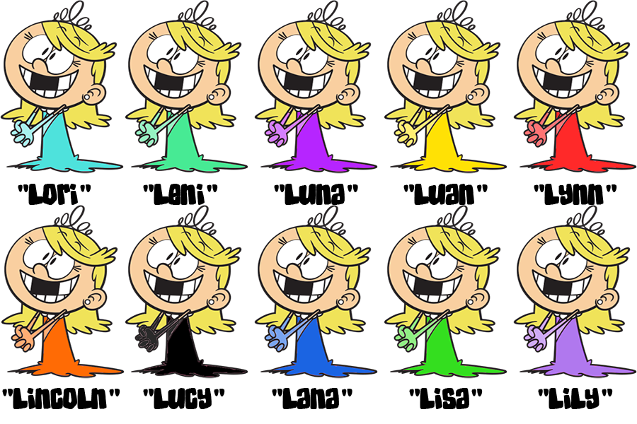 User blogWeavillain/POLL Lola Loud "Color Swap" The Loud House