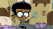 S3E18B Clyde knitting