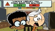 "Lincoln Library full."