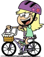 Leni de niña.
