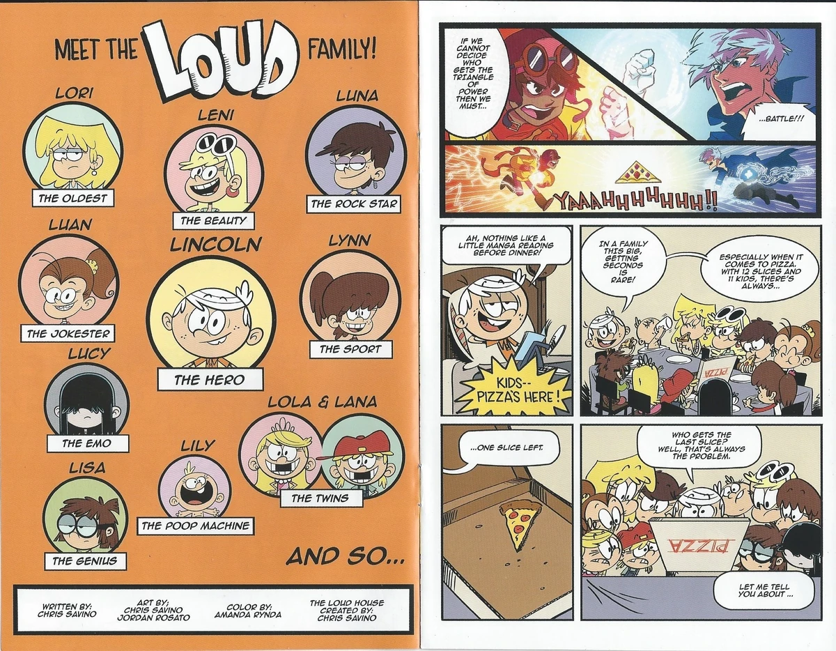 Lincoln Loud's ABCs of Getting the Last Slice The Loud House