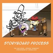 Proceso de Storyboard La Tormenta