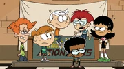 Wrong shoe color, Clyde.