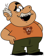 Hector wearing a Gatos shirt.png