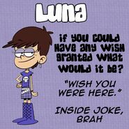 Luna Q&A Wish