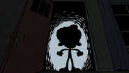 Clyde’s silhouette.