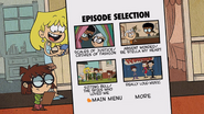 Episode Selection menu (page 1)