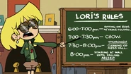"Now, here is our schedule for this evening."