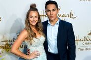 Alexa Penavega with her husband Carlos Penavega