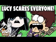 Every Time Lucy Scares Her Family! - The Loud House