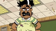 "Well, Mr. Blabber Lips, you'll be spending your lunch with me."