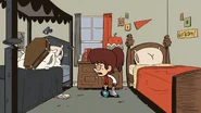 "Lucy's not here, she's at a poetry convention all day."