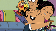 Rosa hugging Bobby and Ronnie Anne.