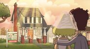 The Loud House shortly after Lynn Sr. and Rita bought it.