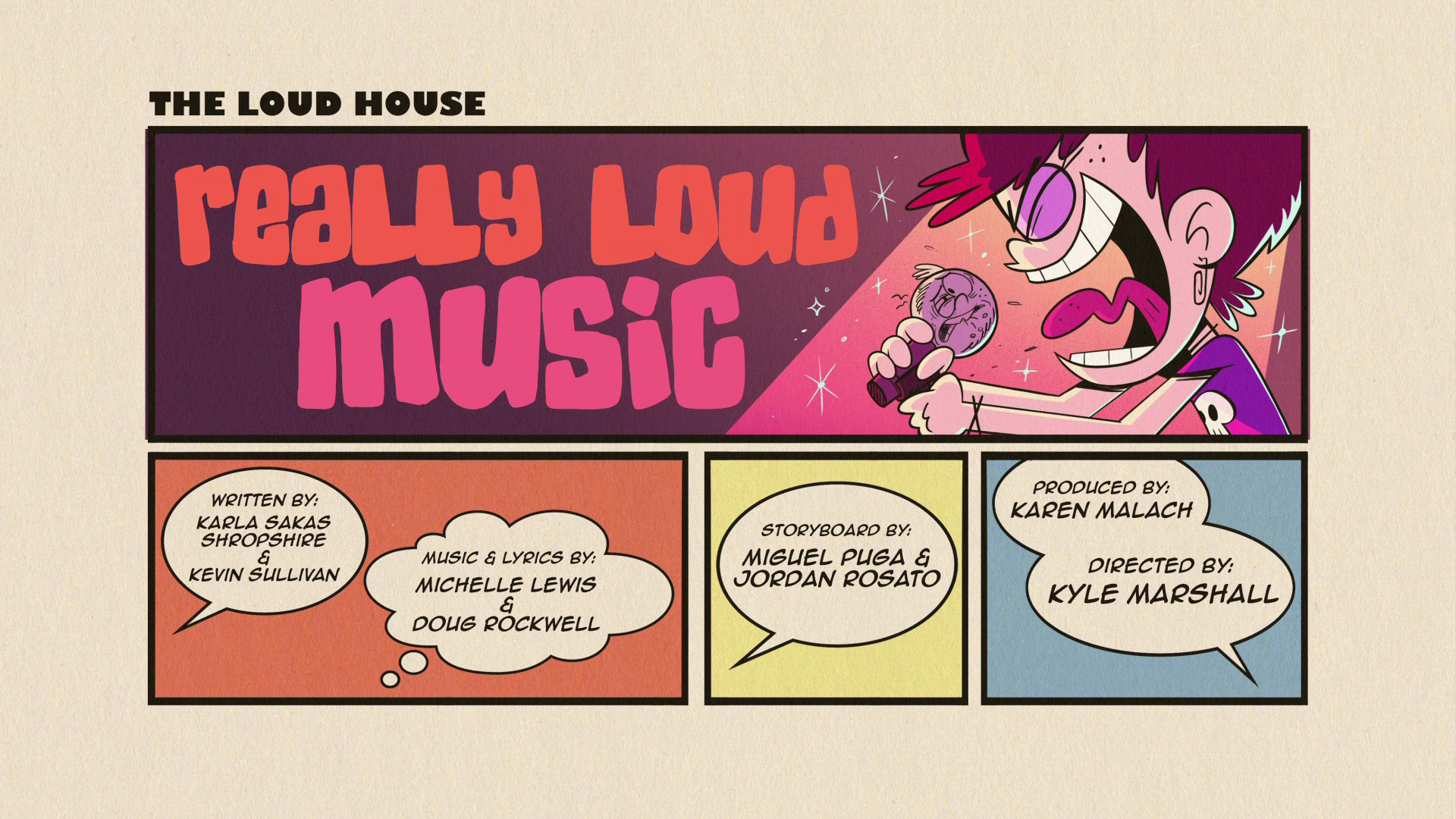 The Loud House Really Loud Music Album Logwitt 5060