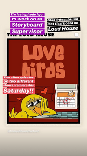 Love Birds MP Instagram story