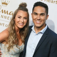 Carlos with wife Alexa PenaVega