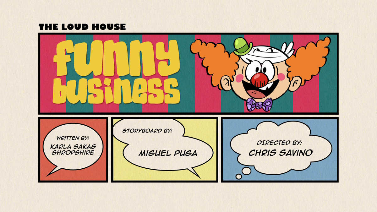 Funny Business, The Loud House Encyclopedia