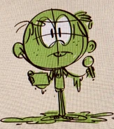 The original sketch that was supposed to be on the title card