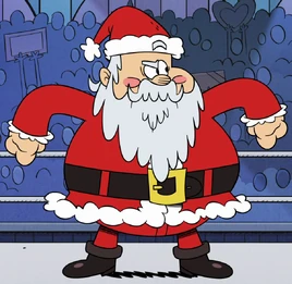 Santa Claus wrestler