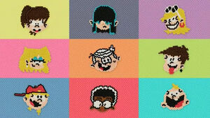 The Loud House Aquabeads Made with Nickelodeon