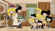 "...and he'll take care of our kids, all eleven of them..."