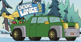 Lance's truck