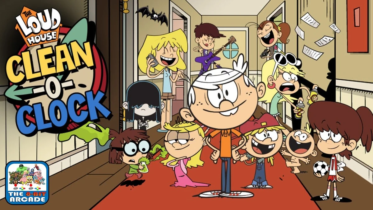 The Loud House Games Clean O Clock BEST GAMES WALKTHROUGH