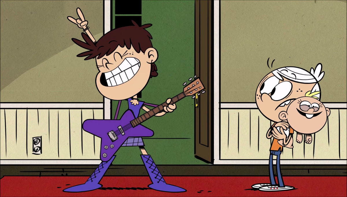 Leni and Luan are based on Hand-Me-Downer, Luna is based on For Bros  About To Rock, …