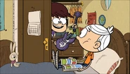 "...Luna's electric guitar..."