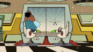 S5E25A Harold riding the flight simulator