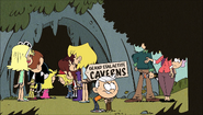 S1E21B Loud family about to enter the caverns