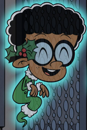 Clyde as The Ghost of Christmas Present