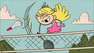 S1E21A Lola playing badminton