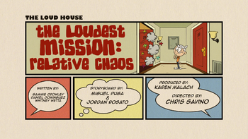 The Loudest Mission Relative Chaos