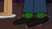 S6E03A Lisa activates the tickle socks