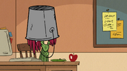 S1E05A A bucket fell into Mrs. Johnson's head