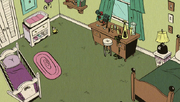 S1E09B Lisa and Lily's room is changed into